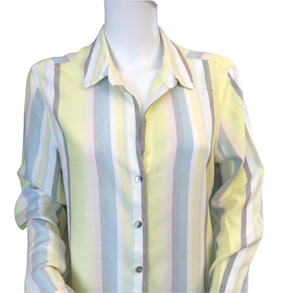 Anthropologie Tops - Anthro Cloth and Stone Stripe Shirt Medium